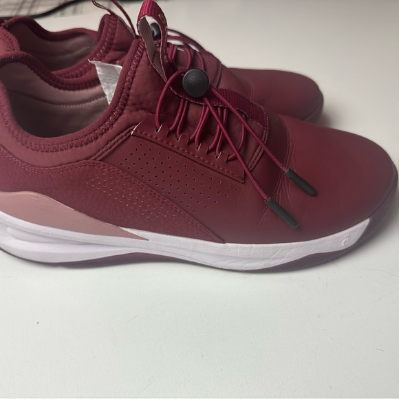 Clove Classic Healthcare Corino Fabric Sneakers Limited Edition Royal Maroon 8.5 - Picture 9 of 16